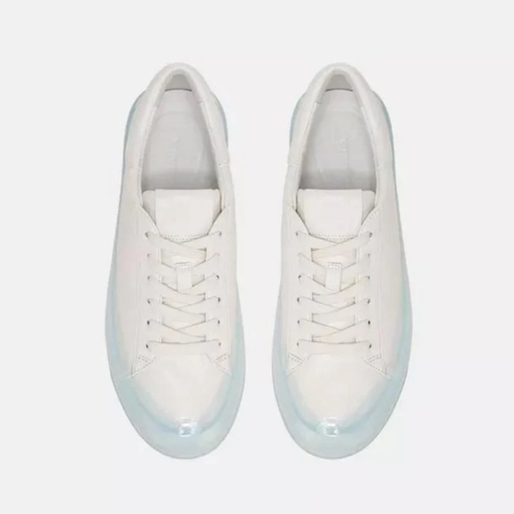 Vince Gabi Dipped Platform Sneakers - Blue Mist - Picture 2 of 3